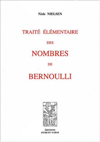 Traité élémentaire des nombres de Bernoulli, 1923