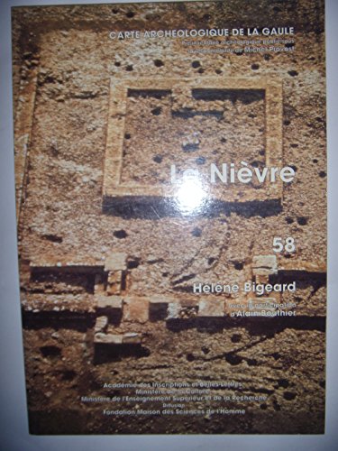 Carte archéologique de la Gaule --------- 58 - NIEVRE