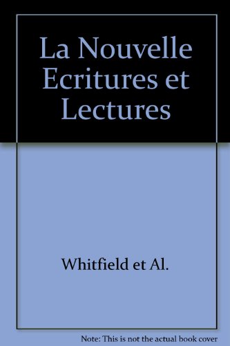 La Nouvelle: ecriture(S) Et Lecture(S)
