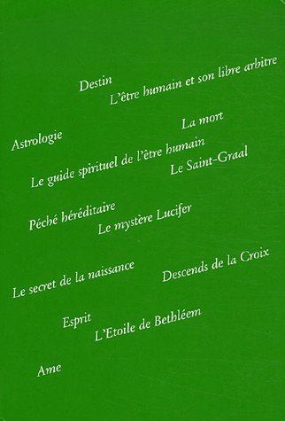Dans La Lumiere De La Varite - Message Du Graal, Boxed Set of Volumes I, II & III