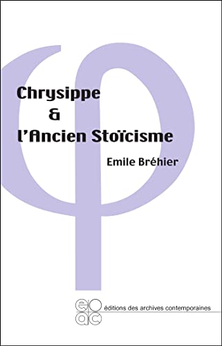 chrysippe et l'ancien stoicisme