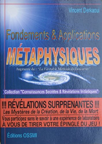Fondements et applications métaphysiques
