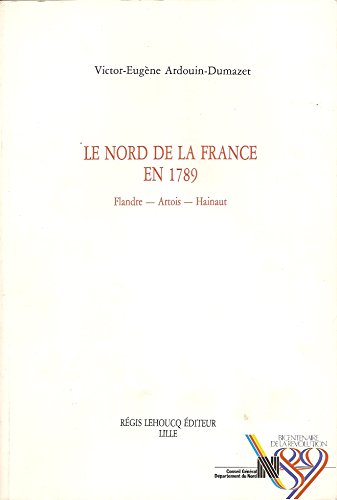Le nord de la France en 1789