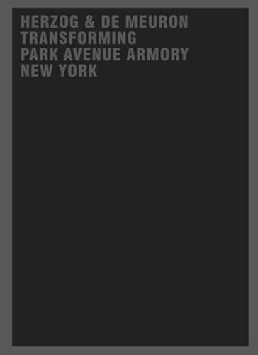 Park Avenue Armory - Herzog & De Meuron New York 2011.