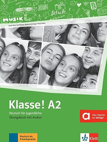 Klasse! a2, libro de ejercicios + audio (German Edition)