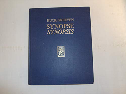 Synopse der Drei Ersten Evangelien: Mit Beigabe der Johanneischen Parallelstellen/Synopsis of the...