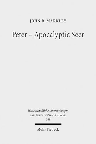 Peter - Apocalyptic Seer : The Influence of the Apocalypse Genre on Matthew's Portrayal of Peter
Peter - Apocalyptic Seer : The Influence of the Apocalypse Genre on Matthew's Portrayal of Peter