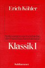 Klassik I. Hrsg. von Henning Krauß.