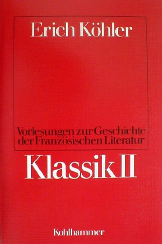 Klassik II. Hrsg. von Henning Krauß.