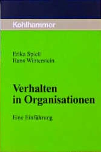 Verhalten in Organisationen. Eine Einführung