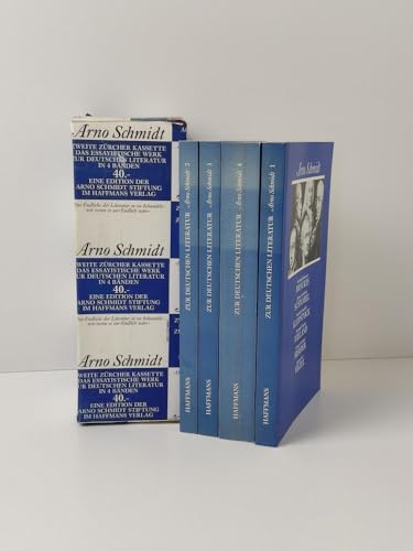 Das Essayistische Werk zur Deutschen Literatur (four volume boxed set).