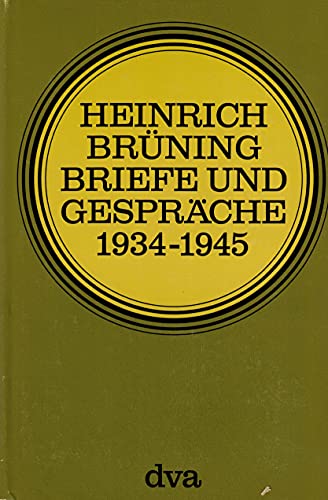 Briefe und Gespra che 1934-1945 (German Edition)