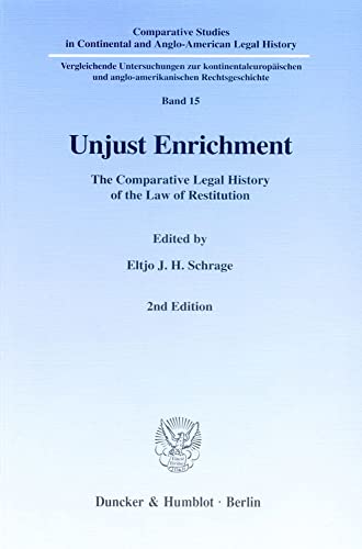 Unjust enrichment.
