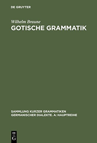 Gotische Grammatik: Mit Lesest�cken Und W�rterverzeichnis (Hardback or Cased Book)
Gotische Grammatik: Mit Lesest�cken Und W�rterverzeichnis (Hardback or Cased Book)