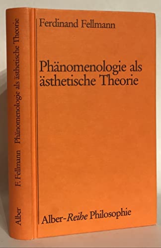 Phanomenologie Als asthetische Theorie