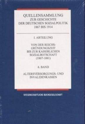 quellensammlung zur geschichte der deutschen sozialpolitik 1867 bis 1914 (ISBN: 3534134311