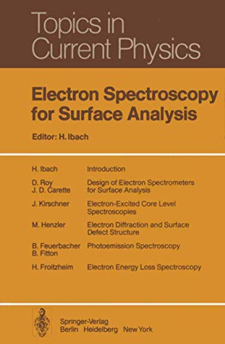 Electron Spectroscopy for Surface Analysis (Topics in Current Physics)