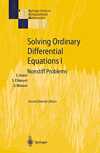 Solving Ordinary Differential Equations I: Nonstiff Problems, 2nd