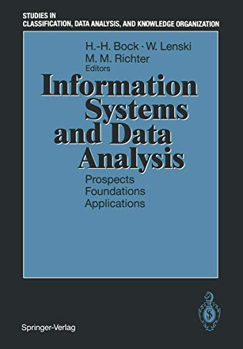 Information Systems and Data Analysis Prospects Foundations Applications