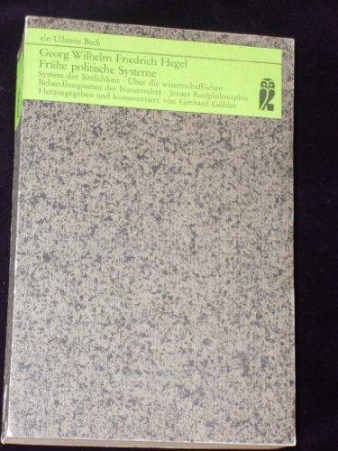 Frühe politische Systeme (Ullstein-Buch ; 3031) (German Edition)