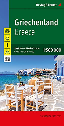 Greece (Road Maps) (English, Spanish, French, Italian and German Edition)
