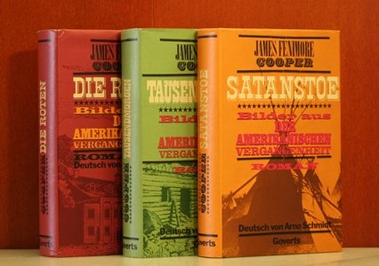 Bilder aus der amerikanischen Vergangenheit I; II, III. Deutsch von Arno Schmidt. 3 Bände mit Bei...