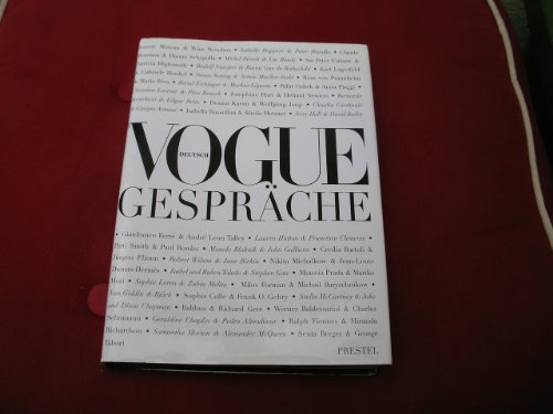 Vogue-Gespräche. Deutsch. Herausgegeben vom Condé Nast Verlag