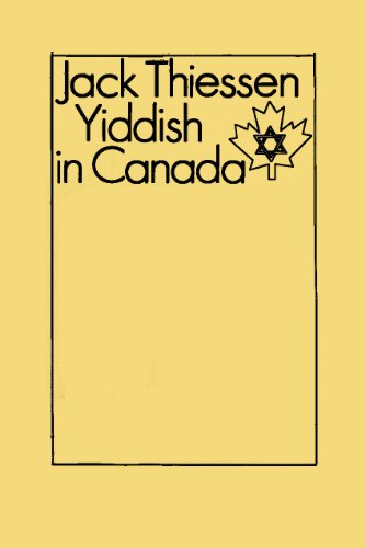 Yiddish in Canada: The Death of a Language
