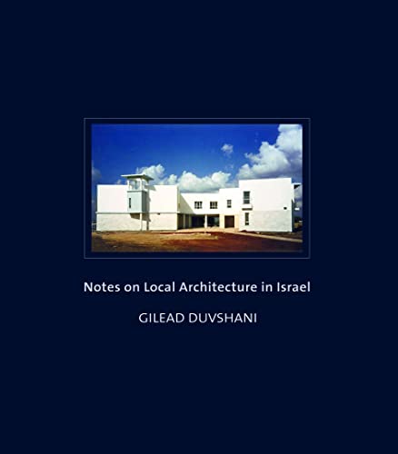 Notes on Local Architecture in Israel.