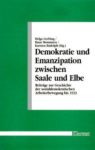 Demokratie und Emanzipation zwischen Saale und Elbe. Beiträge zur Geschichte der sozialdemokratis...