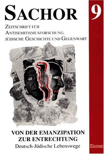 Sachor. Zeitschrift für Antisemitismusforschung, jüdische Geschichte und Gegenwart. Band 9 (1999)...