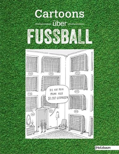 Cartoons über Fußball.