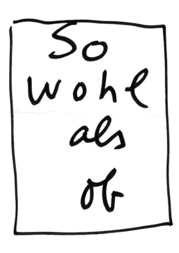 Sowohl als ob -Language: german