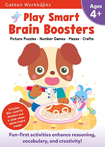 Play Smart Brain Boosters Age 4+: At-home Activity Workbook