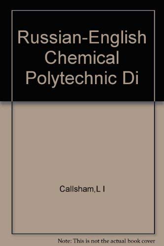Russian-English Chemical Polytechnic Dictionary