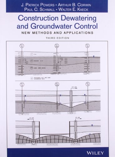 Construction Dewatering And Groundwater Control 3Ed: New Methods And Applications (Pb 2013)
Construction Dewatering And Groundwater Control 3Ed: New Methods And Applications (Pb 2013)