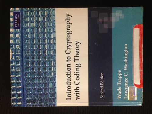 Introduction to Cryptography with Coding Theory