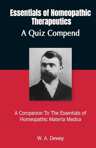 Essentials of Homoeopathic Therapeutics