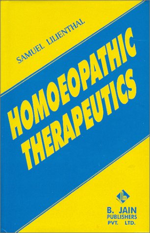 Homoeopathic Therapeutics