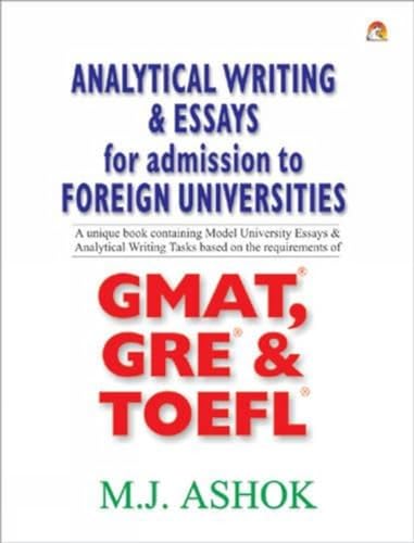 Analytical Writing and Essays for Admission to Foreign Universities.
