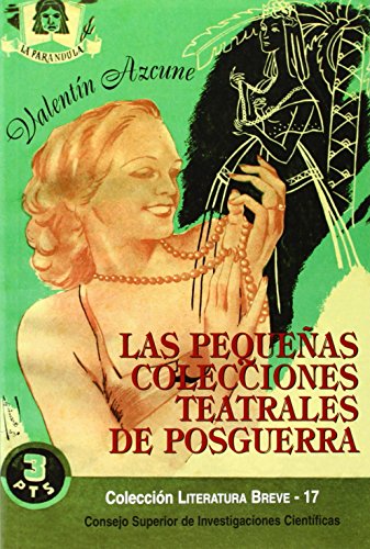 Las pequeñas colecciones teatrales de posguerra