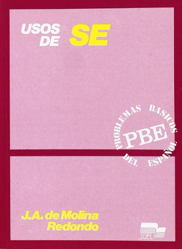 Usos De Se (Colección Problemas básicos del español)