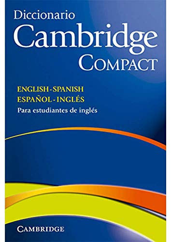 DICCIONARIO BILINGUE CAMBRIDGE SPANISH-ENGLISH PAPERBACK WITH CD-ROM COMPACT EDI