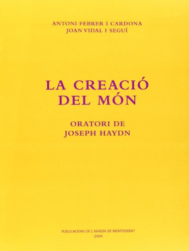 LA CREACIÓ DEL MÓN. ORATORI DE JOSEPH HAYDN