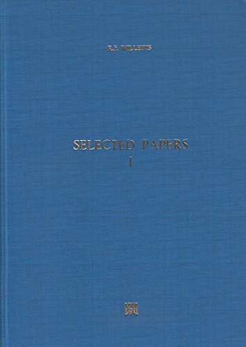 R. F. WILLETTS: SELECTED PAPERS I
