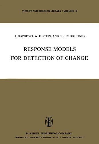 Response Models for Detection of Change.
