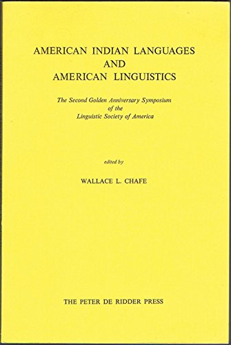 American Indian Languages & American Linguistics