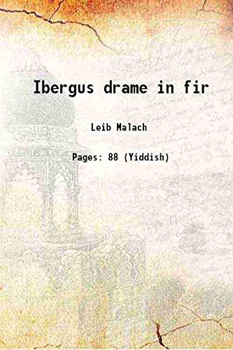 Ibergus drame in fir 1926