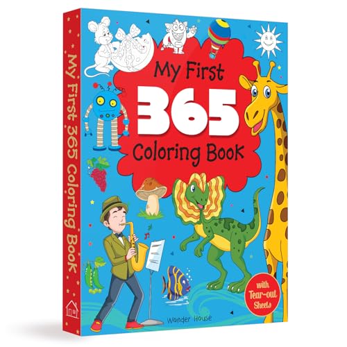 My First 365 Coloring Book: Jumbo Coloring Book For Kids (With Tear Out Sheets)
My First 365 Coloring Book: Jumbo Coloring Book For Kids (With Tear Out Sheets)