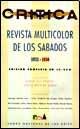 Critica Revista Multicolor De Los Sabados 1933-1934 - Sinaut
